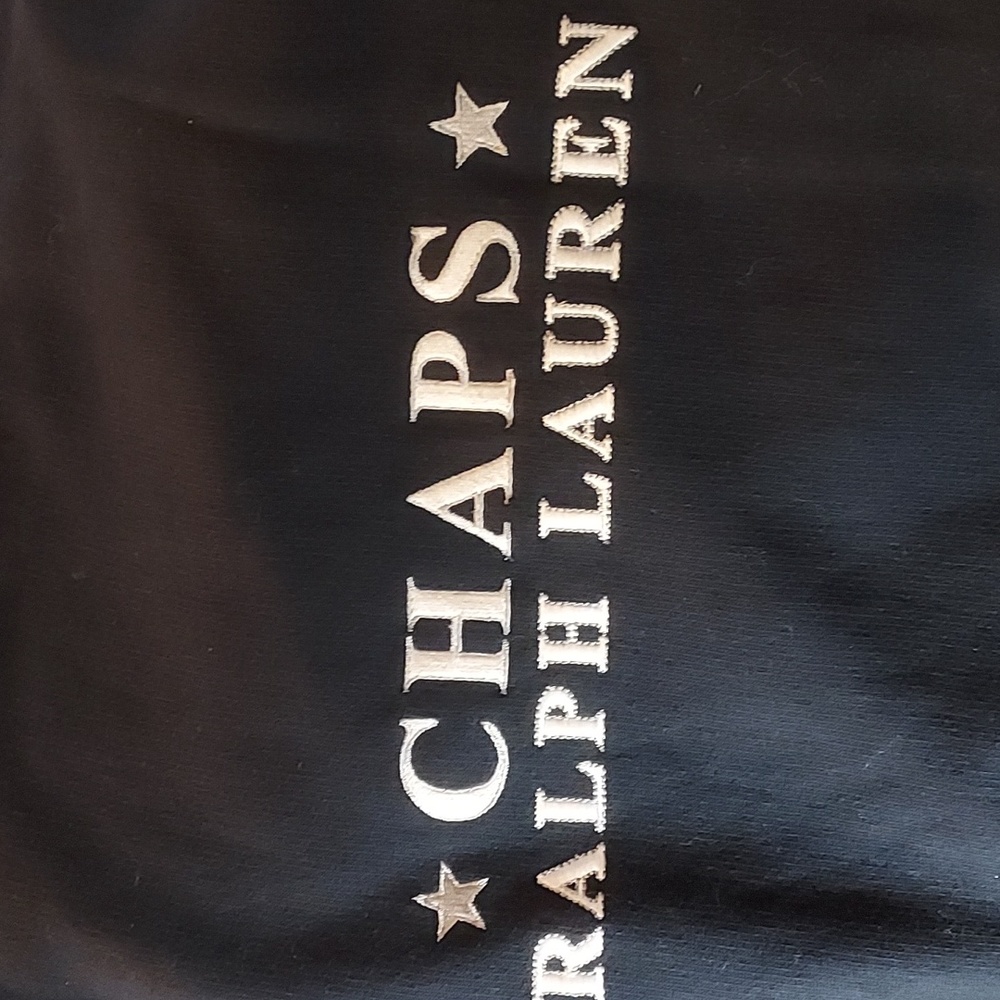 Vintage RL CHAPS  Sz L  Navy sweat shirt - Picture 3 of 10